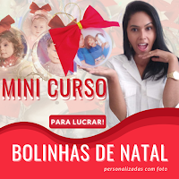MINI CURSO BOLINHAS DE NATAL