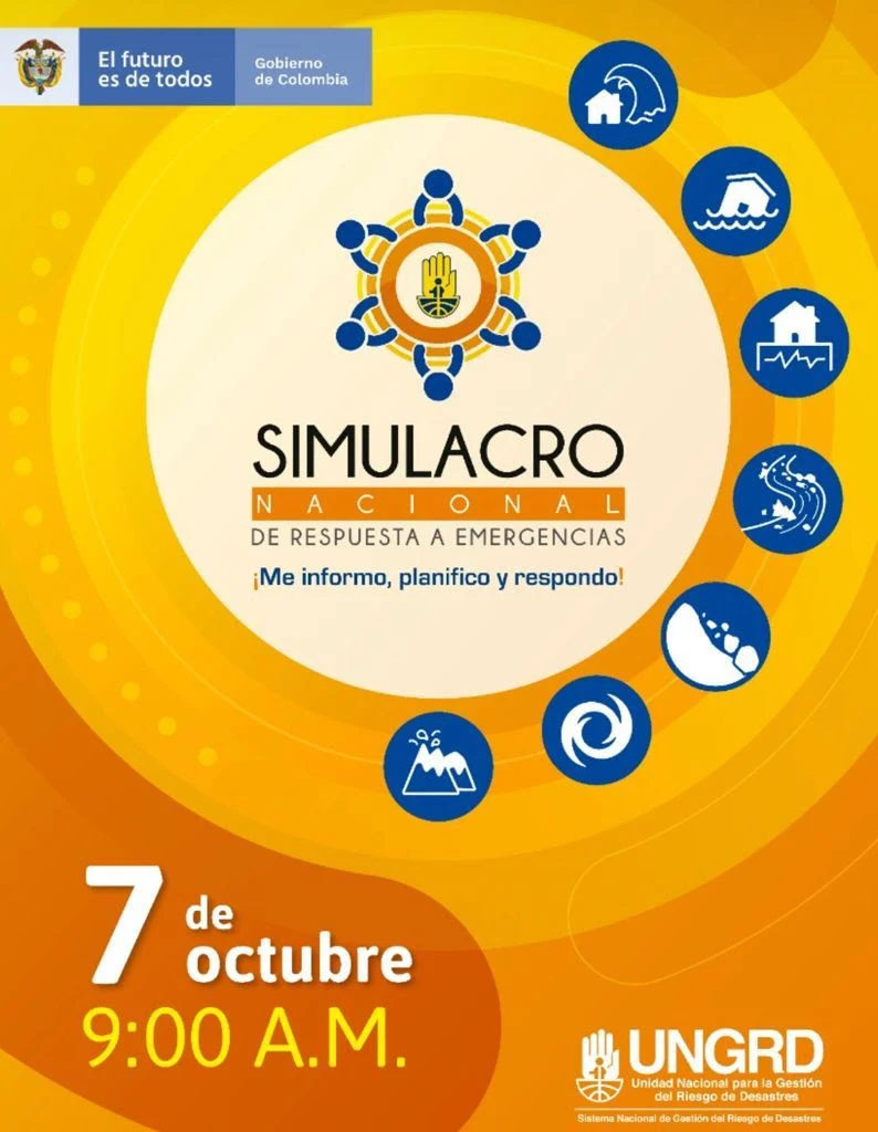 ¿Conoce el escenario de riesgo de su municipio? Risaralda se suma al Simulacro Nacional de Emergencias