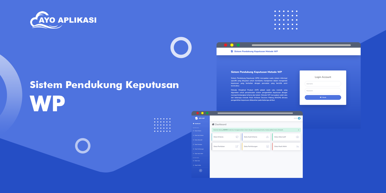 Source Code Aplikasi Sistem Pendukung Keputusan (SPK) Metode WP