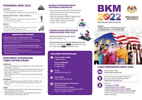 BKM 2022 : Semakan Status  & Tarikh Bayaran Fasa 1 (Mac 2022)