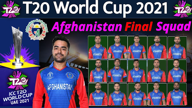 T20 World Cup Afghanistan Squad 2021 Afghanistan Team Playing 11