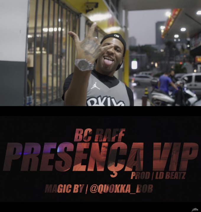 BC Raff divulga novo audiovisual, confira "Presença VIP"