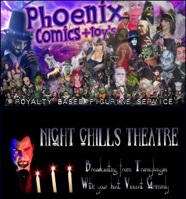 Horror Host Miniatures Vincet Grimmly (Night Chills Theatre)