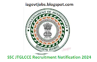 JSSC JTGLCCE Recruitment Notification 2024