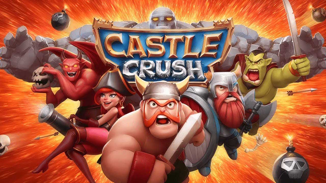 تحميل لعبة Castle clash مهكرة من ميديا فاير آخر اصدار