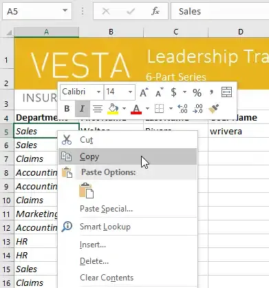 أساسيات الخلية | اكسيل 2016 Microsoft Excel