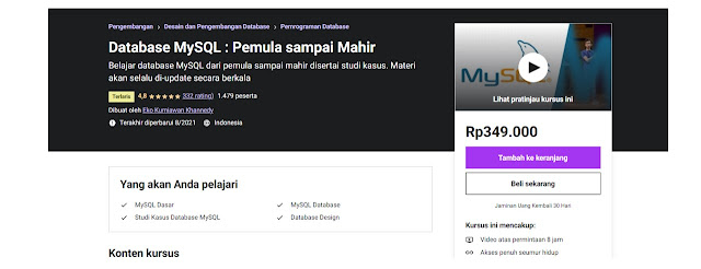 Database MySQL: Pemula sampai Mahir