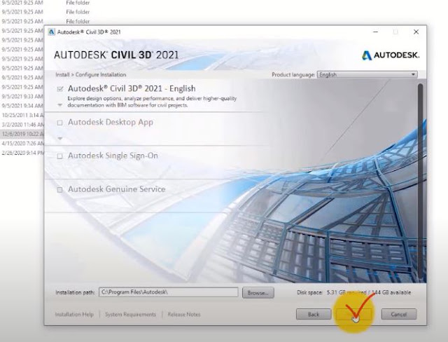 Download Civil 3D 2021