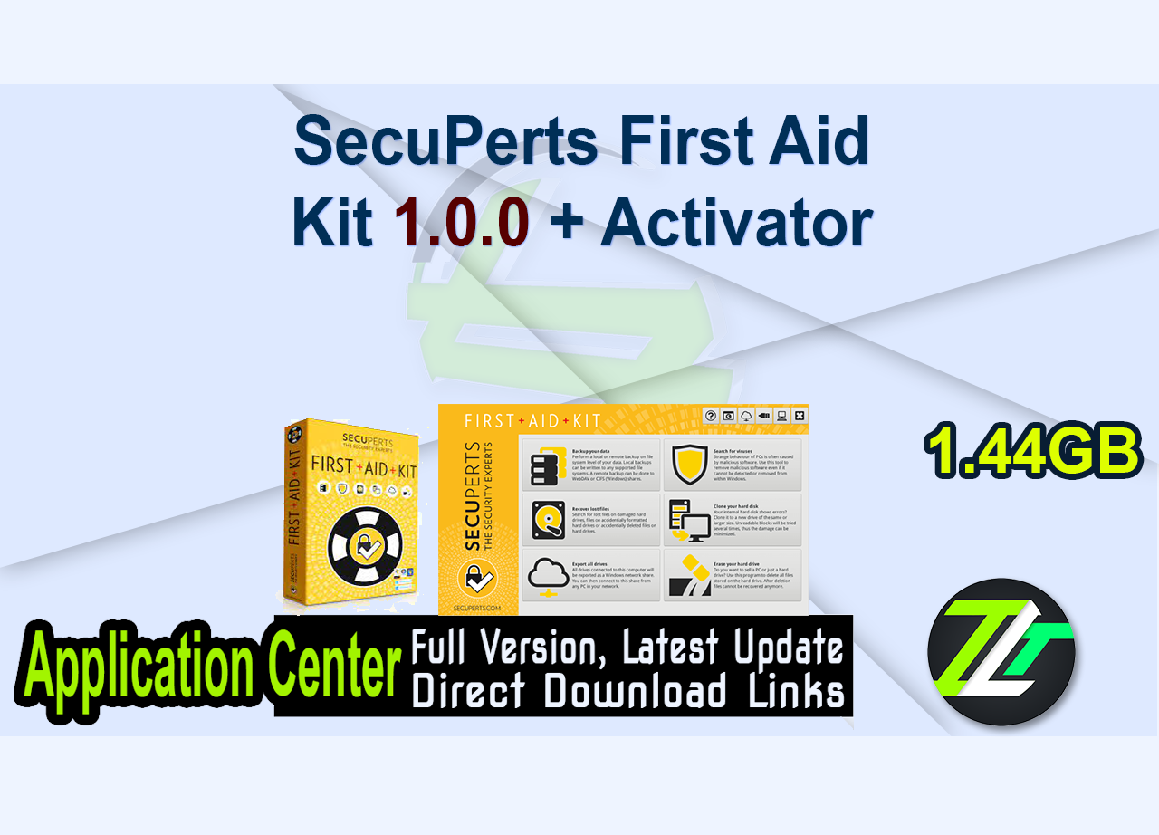 SecuPerts First Aid Kit 1.0.0 + Activator