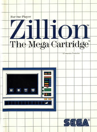 Portada videojuego Zillion - Master System