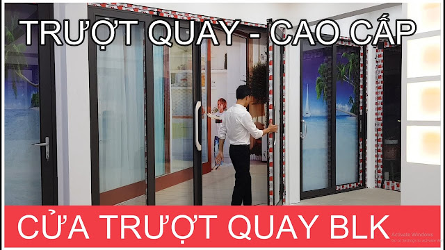 Giá Cửa trượt quay Eurotech, Zhongkai, BLK tại TPHCM, HN