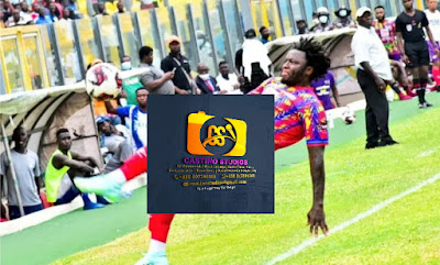 <img src="Sully Muntari.png"Sulley Muntari suffered defeat on his debut game for Hearts of Oak against Olympics - CastinoStudiosgh.">