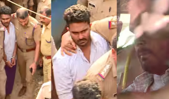 തെളിവെടുപ്പിനിടെയും കൂസലില്ലാതെ അഫാൻ; അനിയനെയും പെൺസുഹൃത്തിനെയും കൊലപ്പെടുത്തിയത് വിശദീകരിച്ച് പ്രതി
