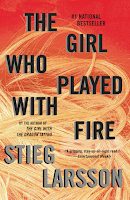 The Girl Who Played With Fire by Stieg Larsson, nordic noir, mystery novel, murder, queer, lgbtq+, strong female character