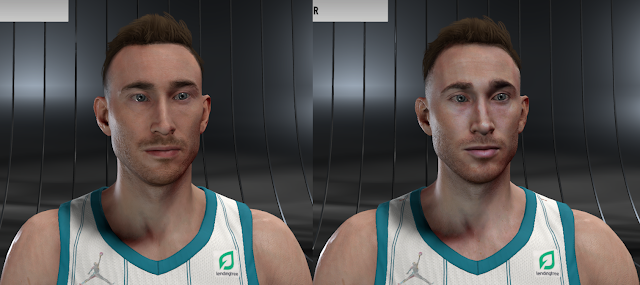 Gordon Hayward Cyberface, Hair and Body Model by myth25 [FOR 2K20]