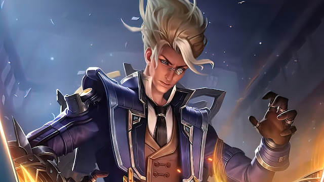 natan time wielder skin wallpaper hd mobile legends