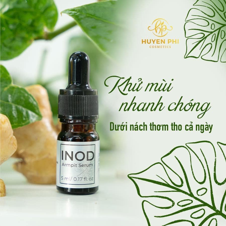 Serum triệt hôi nách inod Huyền Phi - triệt hôi nách, hôi chân, hôi miệng, kiềm mồ hôi nách, tay, chân hiệu quả 100%