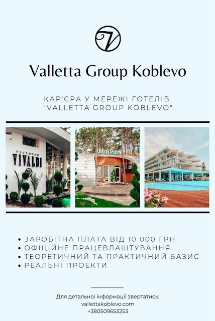 Кар'єра у Valletta Group Koblevo