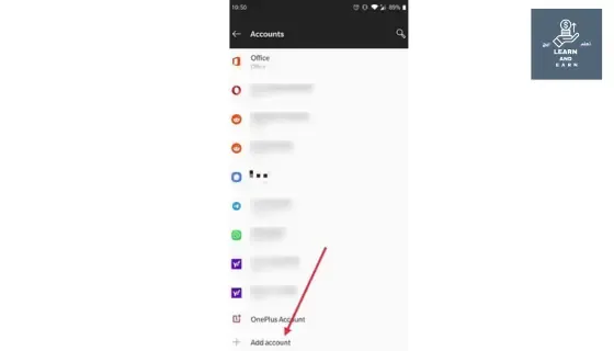 كيفية إضافة حساب في Gmail