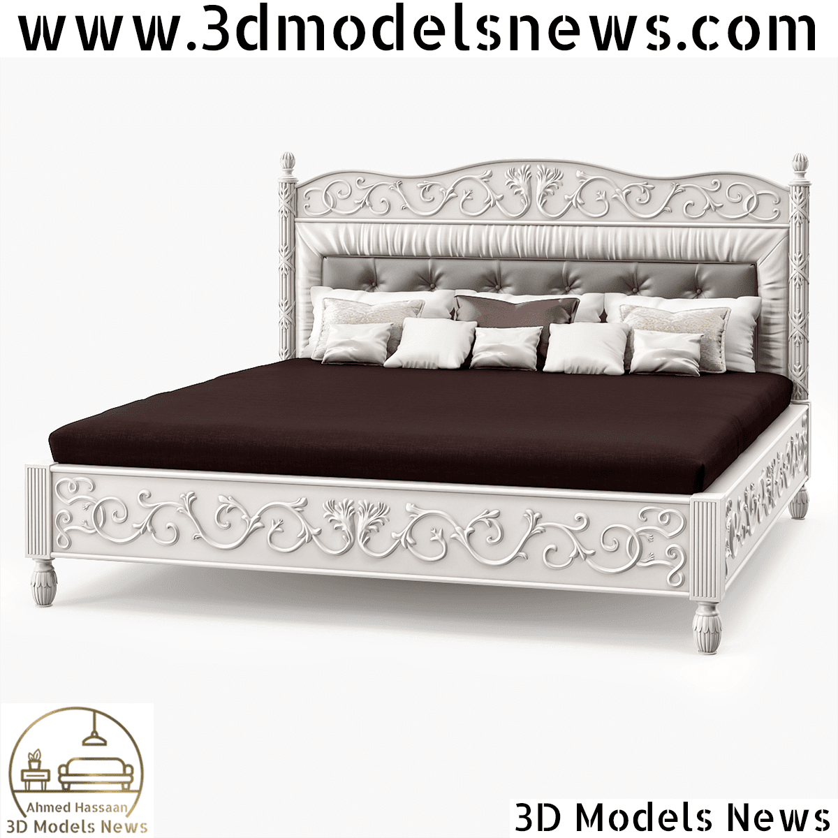 Andrea Vanfani Classic Style Bed Model