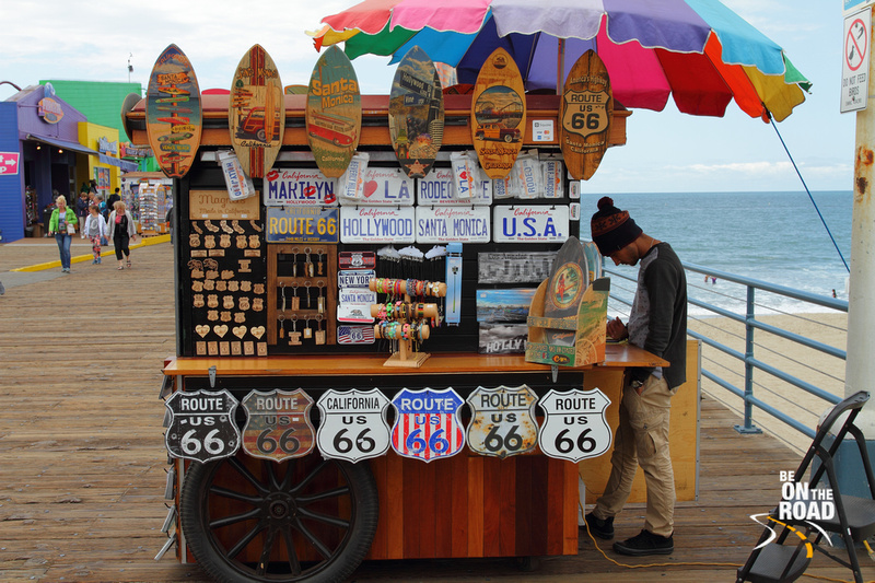 Gorgeous street stall at Santa Monica Pier, California