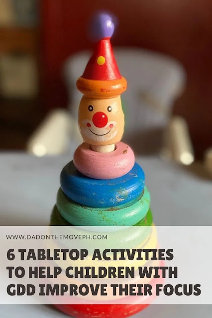 Tabletop activities for children with GDD
