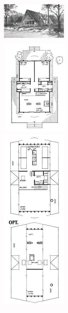 40+ A-Frame House Plans ideas a frame house plans, a frame house