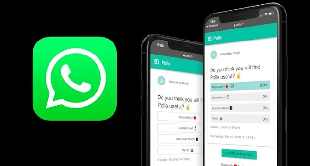 كيف اسوي تصويت بالواتس في مجموعات واتساب بدون مواقع Polls in WhatsApp