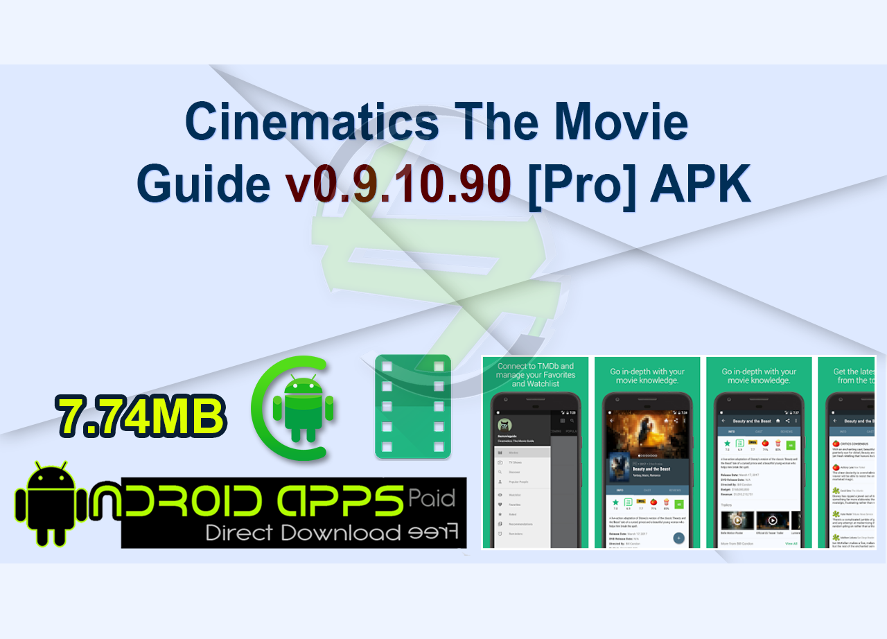 Cinematics The Movie Guide v0.9.10.90 [Pro] APK
