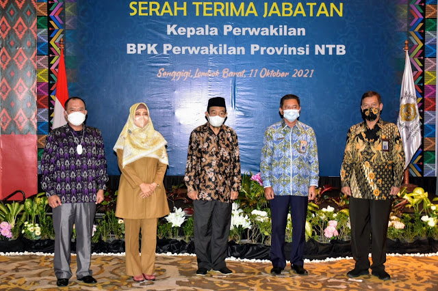 Wagub NTB, Pembangunan NTB Juga Kontribusi Besar BPK