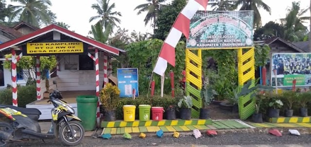 Bank Sampah Desa Rejosari Tanbu Dinilai Patut Jadi Contoh Desa Lainnya 
