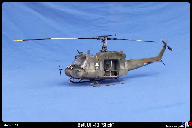 Bell UH-1D d'Italeri au1/48.