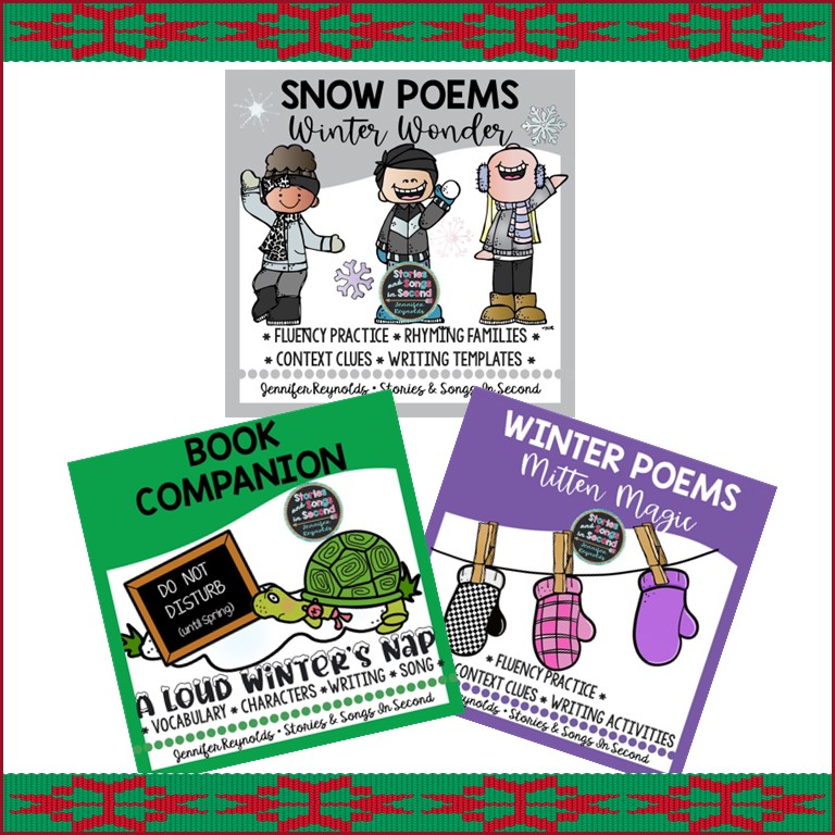 Check out my Fun Poetry Packs for Winter