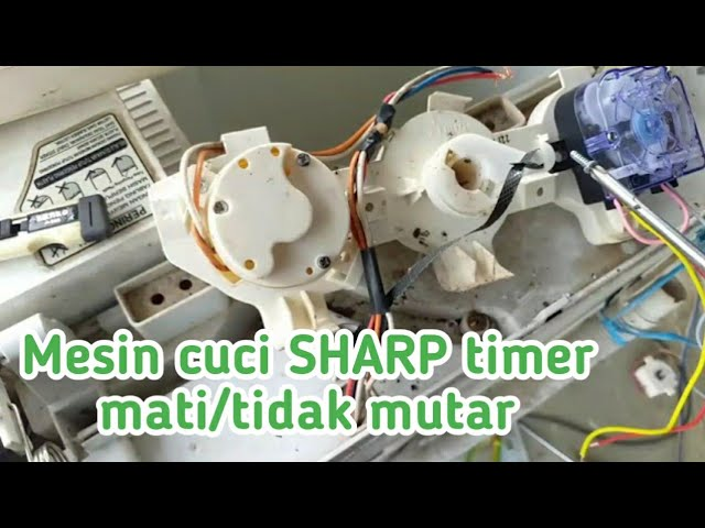 Cara MEMPERBAIKI Timer Pengering Mesin Cuci Sharp