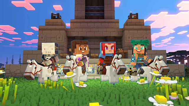 Mojang, Minecraft Legends PvP'nin "kaos ve eğlenceyi içereceğini" söylüyor