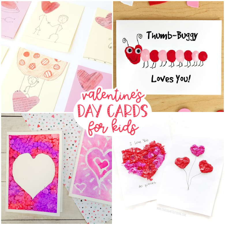 Handmade valentine cards for kids