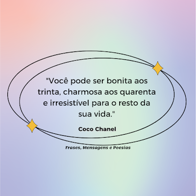 Frases,Mensagens e Poesias: Frases de Coco Chanel