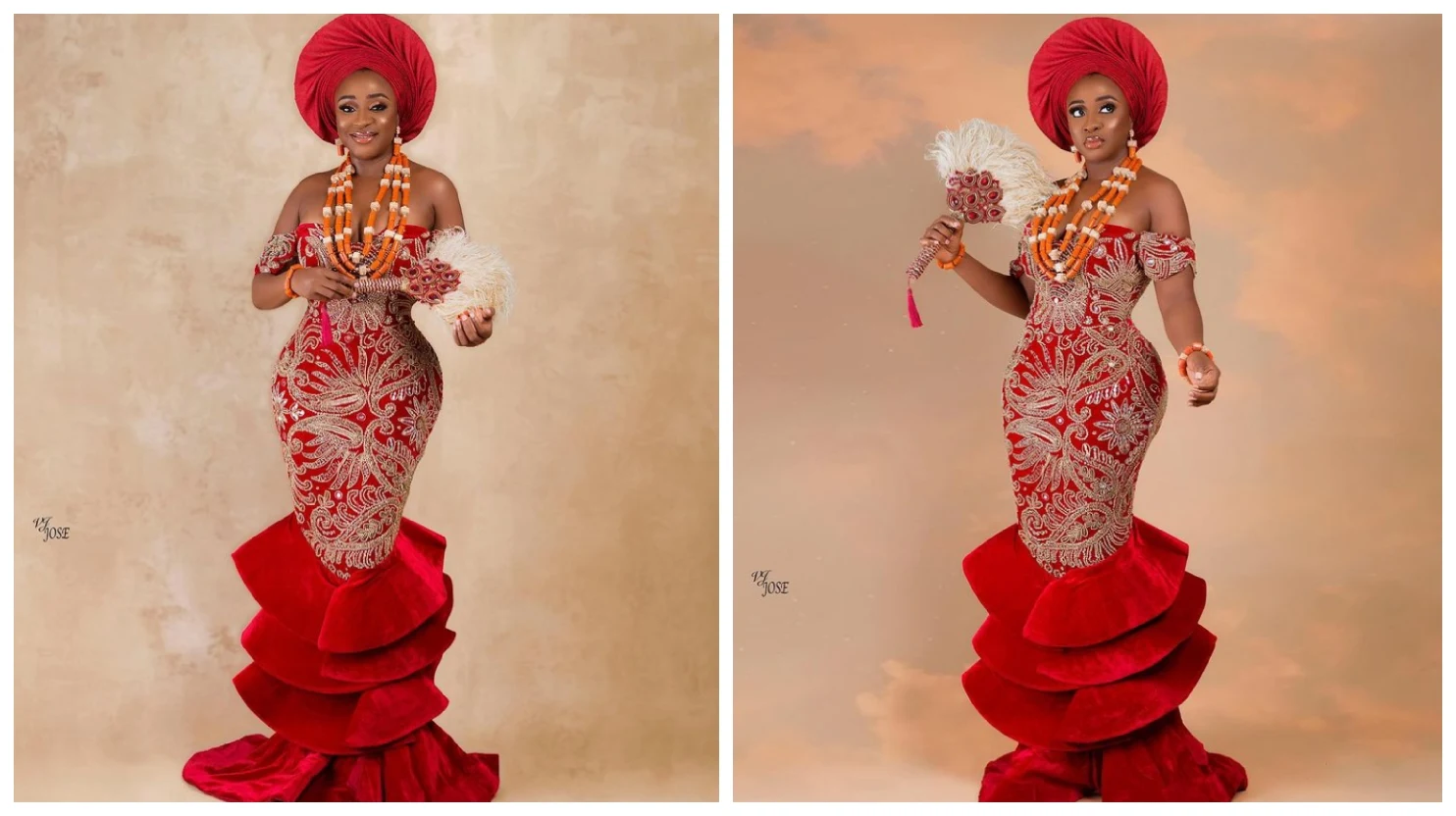 Actress Ini Edo looks like a true Akwa Ibom girl in her recent pictures