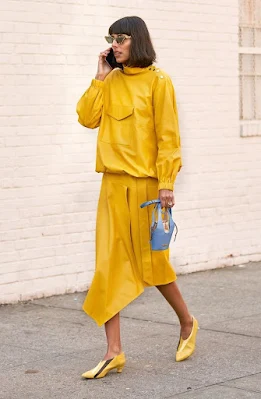 Tendência 2022:  Look Totalmente Amarelo