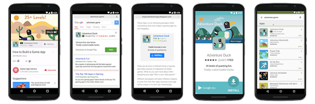 Formatos de anuncios de aplicaciones Google Ads