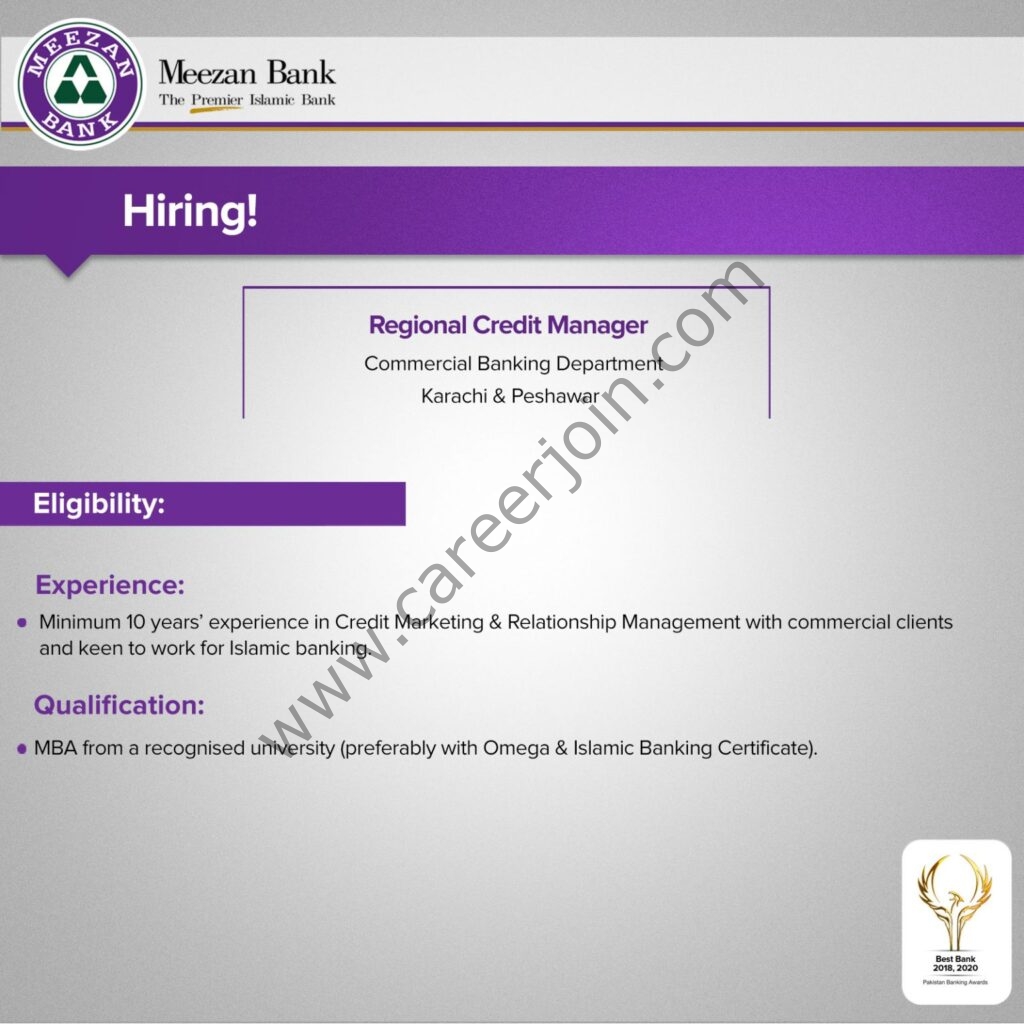 Jobs in Meezan Bank Limited