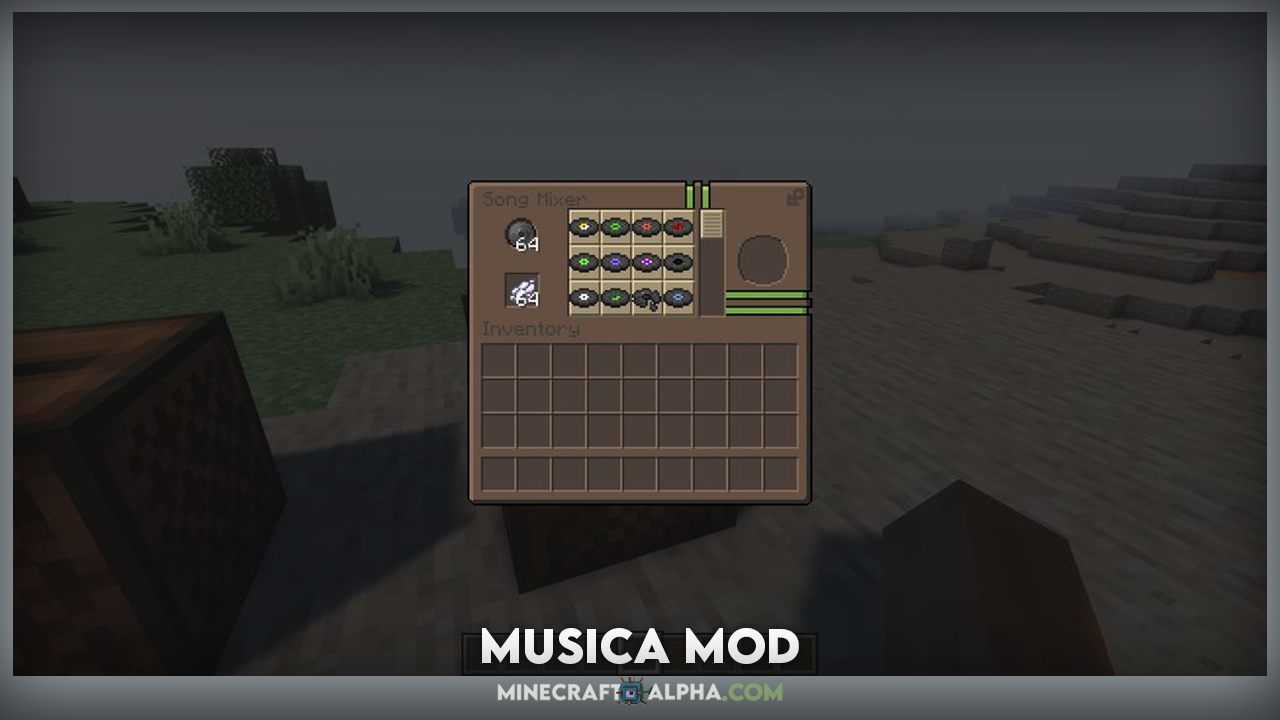 Musica Mod 1.18.1 (Play More Songs)