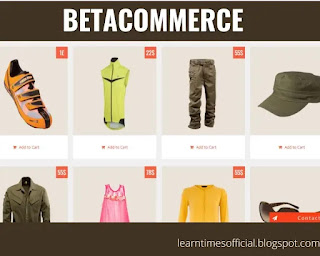 betacommerce blogger template free download