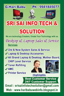 Sri Sai Infotech and Solution