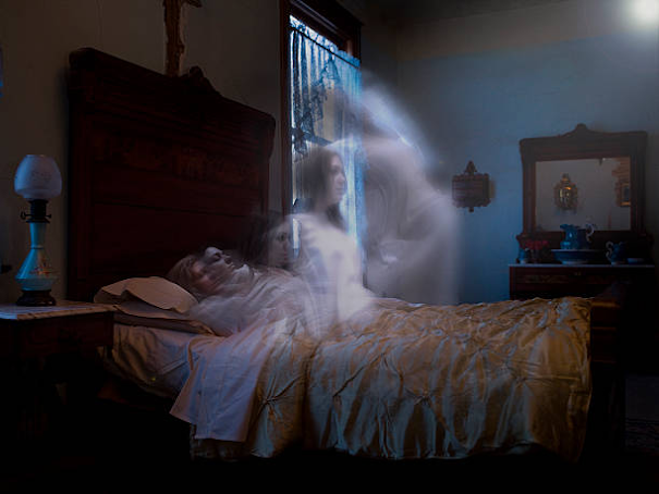असली डरावने भूत और भूतनी की फोटो