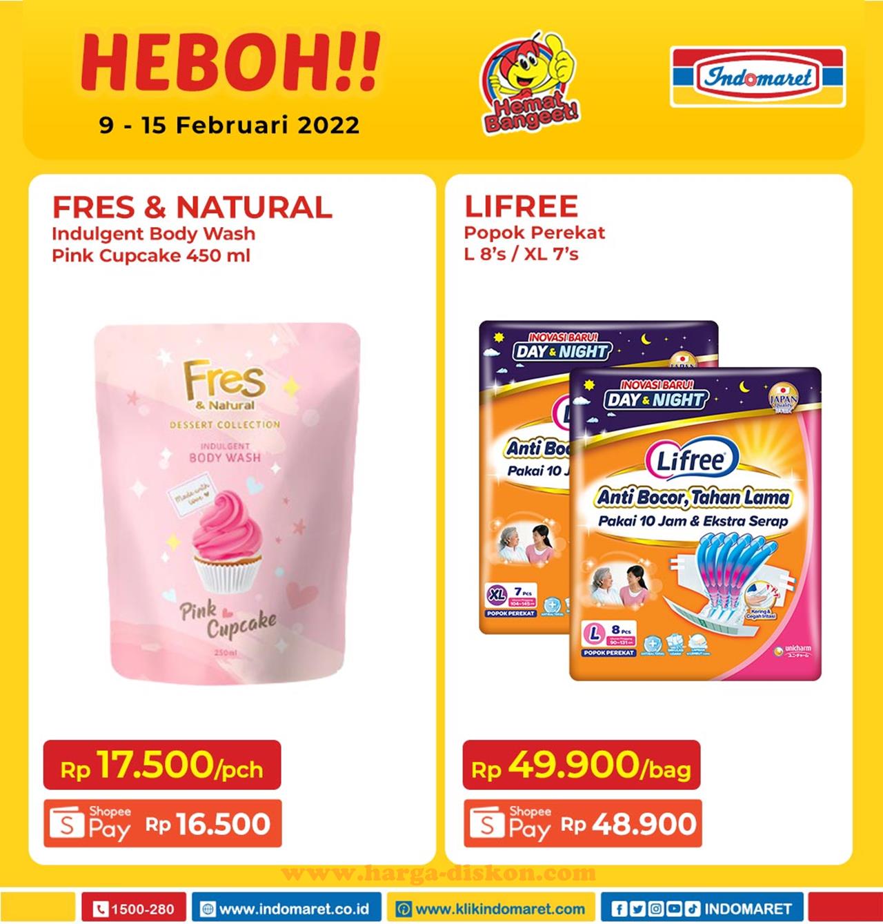 Promo Heboh INDOMARET dan Product of The Week 09 - 15 Februari 2022