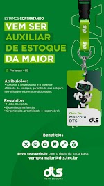 Vaga de Auxiliar de Estoque em Fortaleza/CE