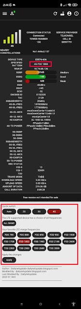 Cara Lock Frekuensi Band 900, 1800, 2300 (B8, B3, B40) di Modem/Wifi Huawei