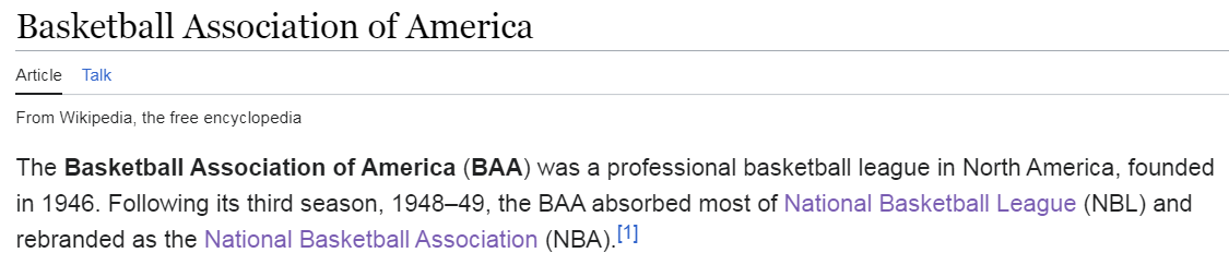 BAA