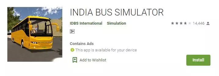 India bus simulator